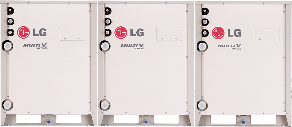 MULTI V WATER 4 Наружные блоки VRF водяного охлаждения (тепловой насос) LG Наружный блок LG Multi V Water IV ARWN500LAS4